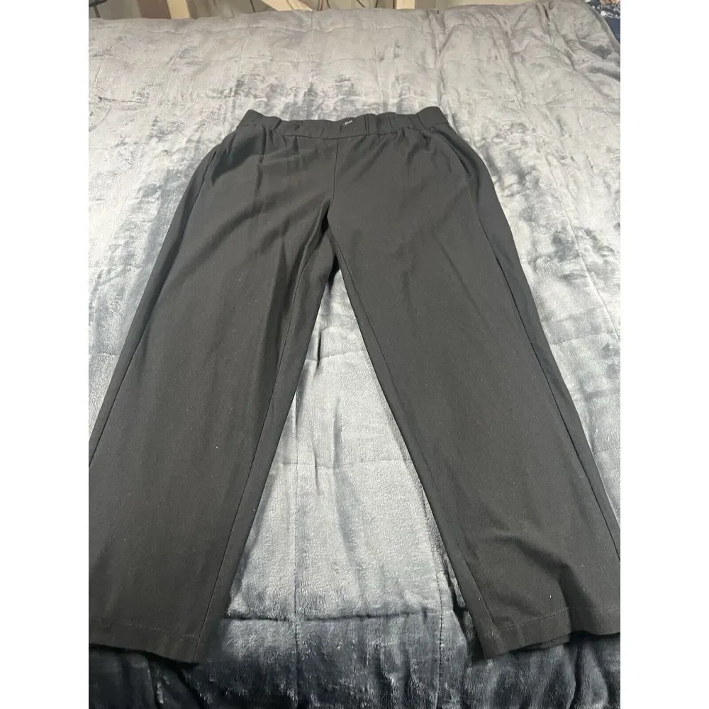 Eileen Fisher Women's Stretch Black Pants Size‎ S